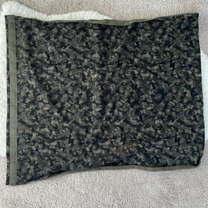 Lululemon Vinyasa Scarf Mystical Jungle Fatigue Green Black